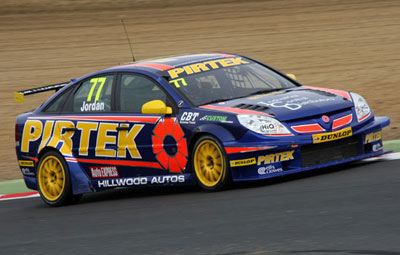 Andrew Jordan - Front row of the grid for race 1