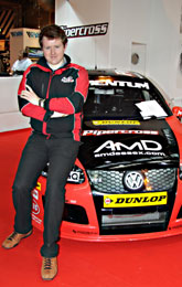 Ollie Jackson with the AmD Tuning.com VW Golf