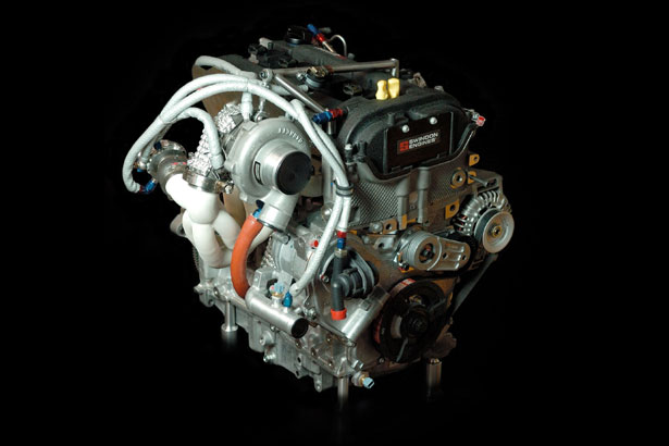 A fully assembled Swindon engine