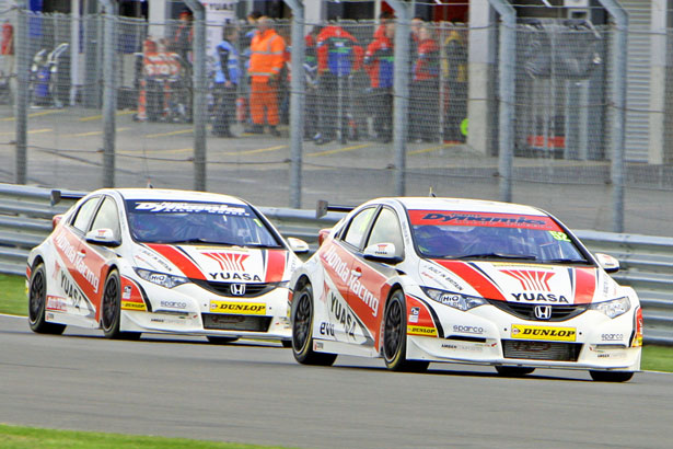 Honda Yuasa Racing duo Gordon Shedden and Matt Neal