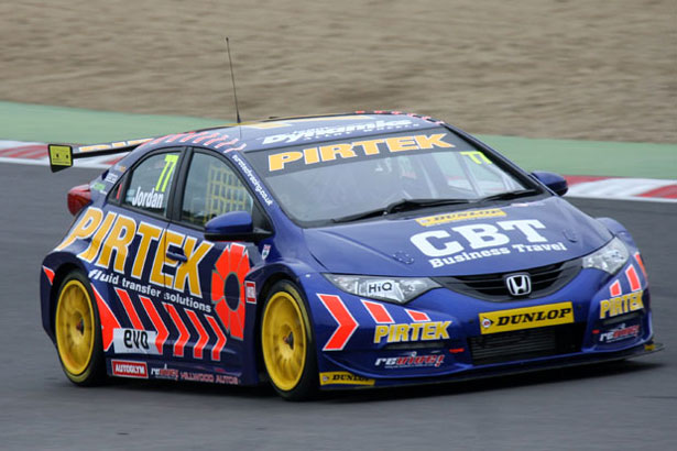 Andrew Jordan enjoyed a productive test at Pembrey