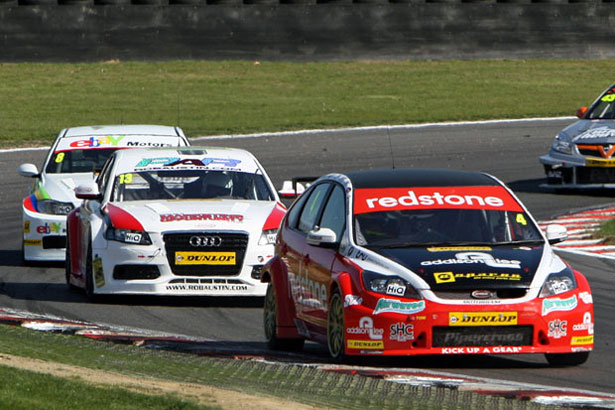Mat Jackson under pressure from Rob Austin