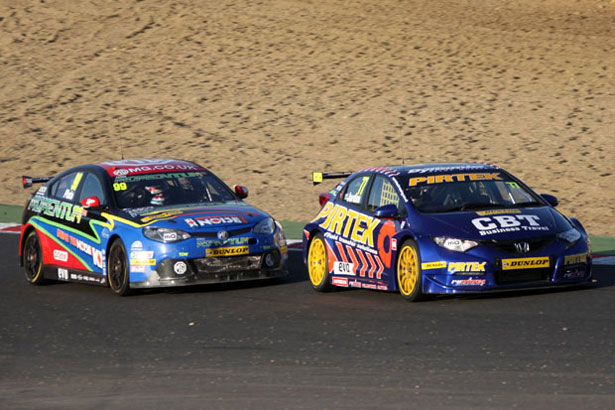 Andrew Jordan being hunted down by Jason Plato