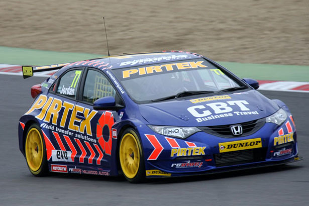 Andrew Jordan - fastest in the second free practice session
