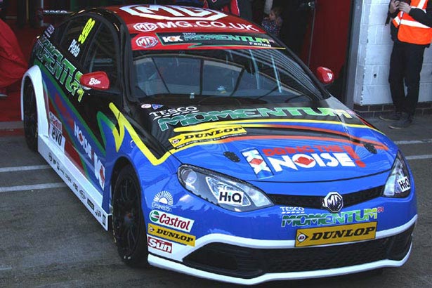 Jason Plato's MG KX Momentum Racing MG6