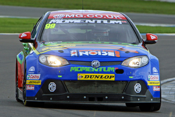 Jason Plato secures pole position for MG in qualifying