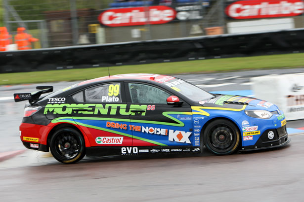 Jason Plato gets 2nd for MG KX Momentum Racing