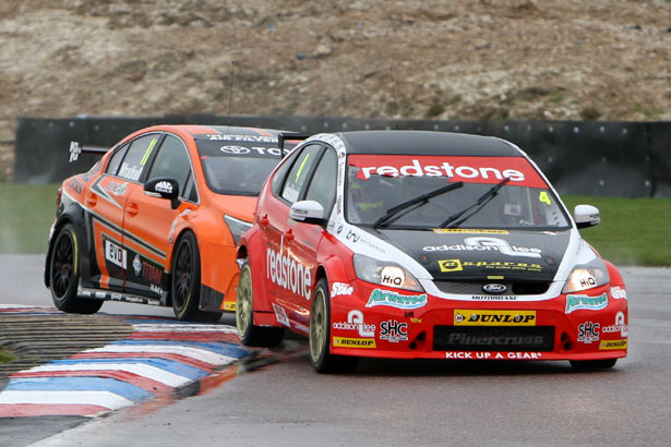 Mat Jackson under pressure from Frank Wrathall