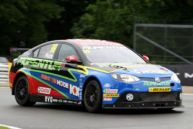 From the back of the grid, Jason Plato finished 3rd