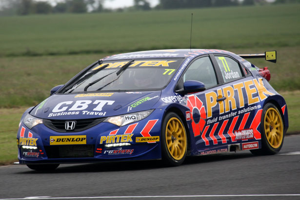 Andrew Jordan was top in the 1st session but 5th in the 2nd