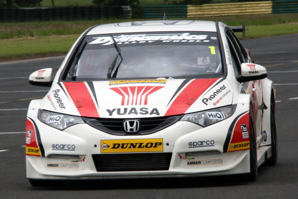 Matt Neal will start the first race from pole position