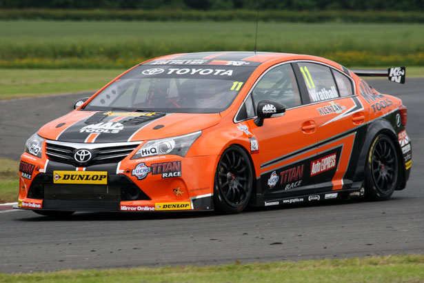 Frank Wrathall qualified 4th to start on the 2nd row of the grid