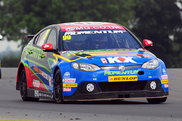 Jason Plato put in a fantastic lap to end the second session on top