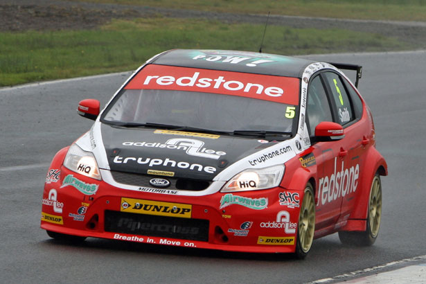 A BTCC career best 3rd in qualifying for Aron Smith