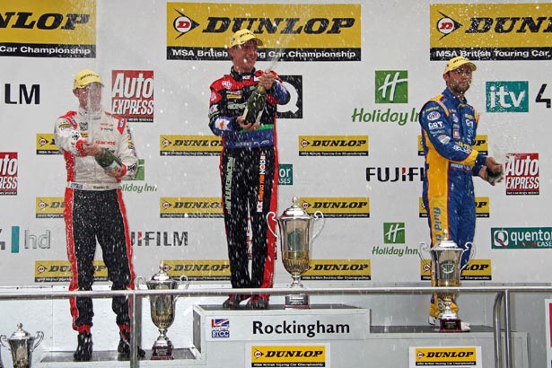 Gordon Shedden, Jason Plato and Andrew Jordan