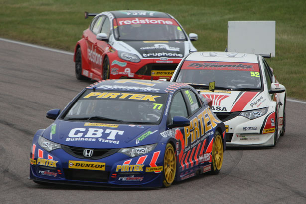 Andrew Jordan, Gordon Shedden and Mat Jackson