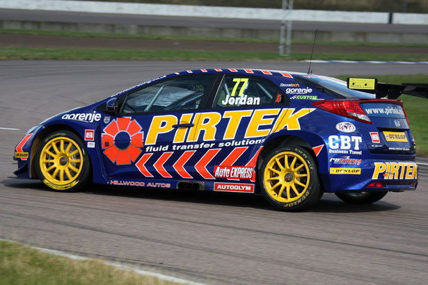 Andrew Jordan - 2nd fastest in free practice