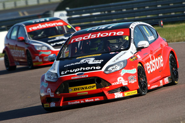 Mat Jackson in the Redstone Racing Ford Focus