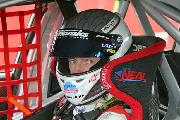 Matt Neal's frustrations start to show