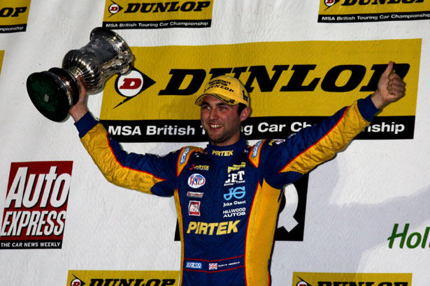 Andrew Jordan wins the 2012 Independents Trophy