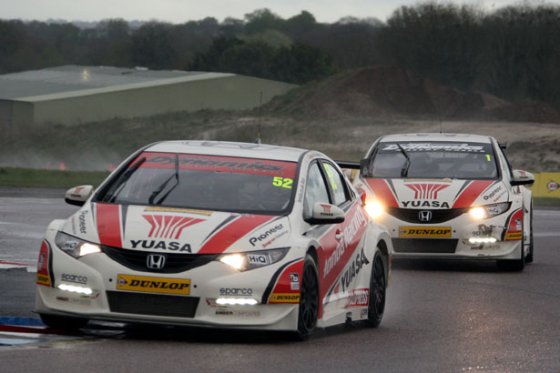 Shedden led Neal to a 1-2 victory at Thruxton
