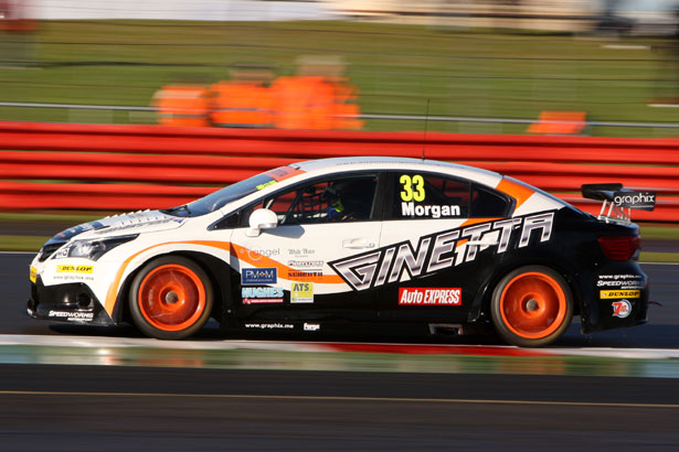 Morgan in the 2012 Speedworks Toyota Avensis