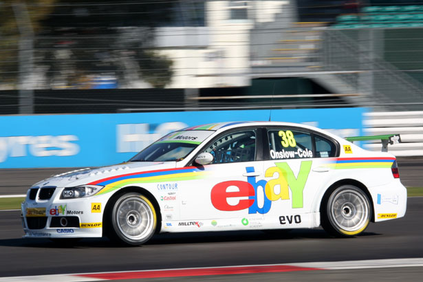 Tom Onslow-Cole in the 2012 eBay Motors BMW 320si