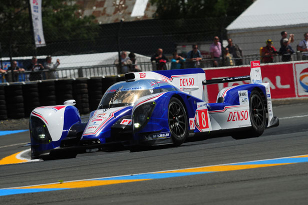 Anthony Davidson shortly before his high speed crash