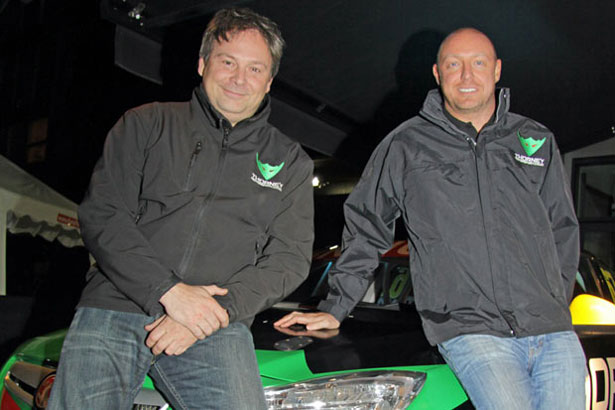 John Thorne and Rob Hedley will team up for Thorney Motorsport in 2012