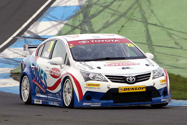 Paul O'Neill in the 2012 Speedworks Toyota Avensis