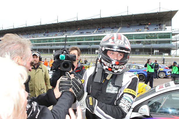 Lea Wood after his 3rd class win at Rockingham