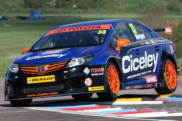 Adam Morgan's 2013 Ciceley Racing Toyota Avensis