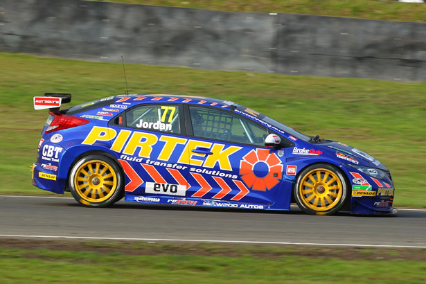 Andrew Jordan in the Pirtek Racing Honda Civic