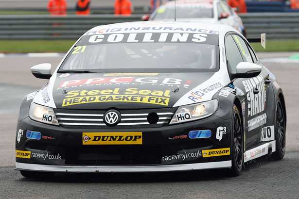 BTCC debutant Andy Wilmot in the Volkswagen Passat CC