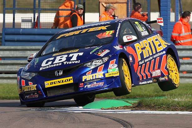 Andrew Jordan was the fastest of the Honda Civics