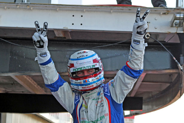 Jason Plato is delighted with his second victory of the day