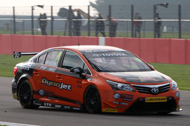 Frank Wrathall in the Dynojet Toyota Avensis