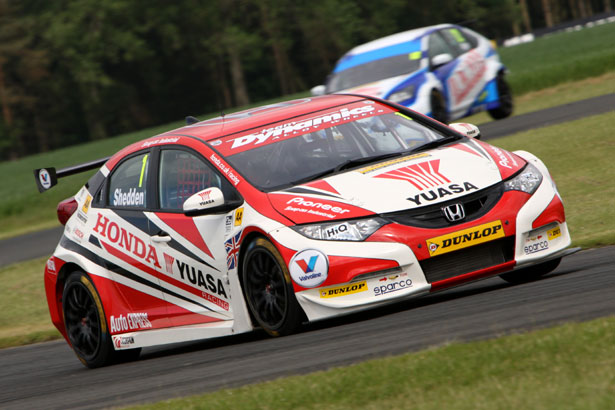 Defending BTCC champion Gordon Shedden