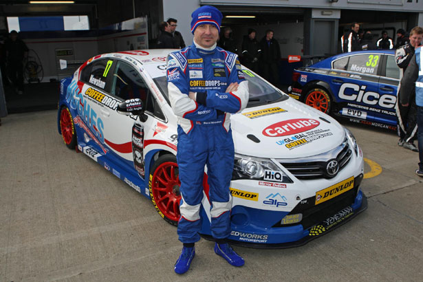 Dave with his 2013 Speedworks Toyota Avensis