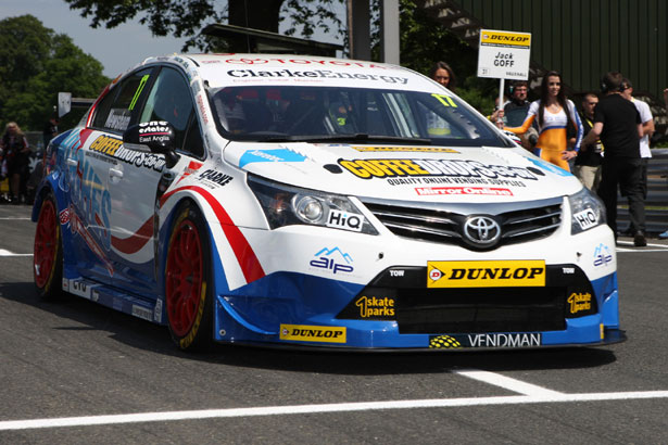 On the grid at Oulton Park