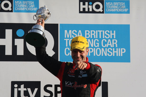 Fabrizio last lifted the BTCC trophy in 2008