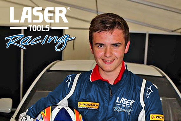 Aiden Moffat will race under the Laser Tools Racing banner