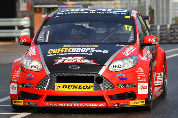 Dave Newsham in his AmD Tuning Ford Focus