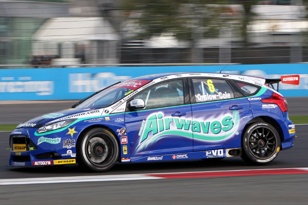 Tom Onslow-Cole in the 2013 Airwaves Racing Ford Focus
