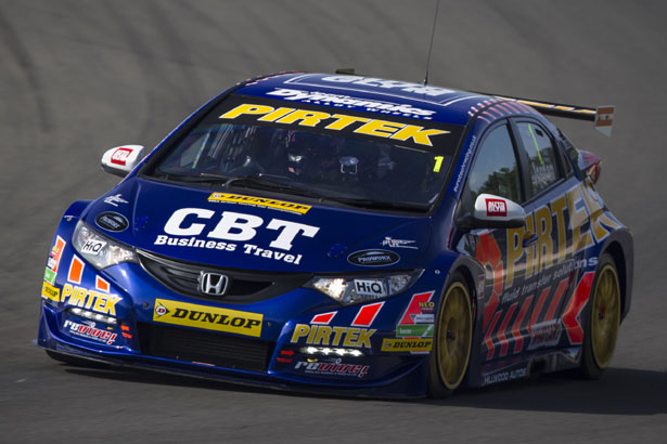 Andrew Jordan in his Pirtek Racing Honda Civic