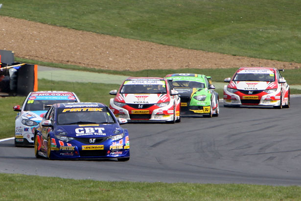 Andrew Jordan led the race from start to finish