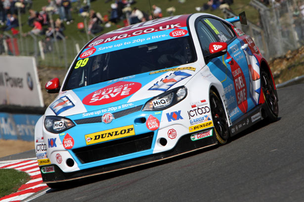 Jason Plato had to settle for 2nd on the grid