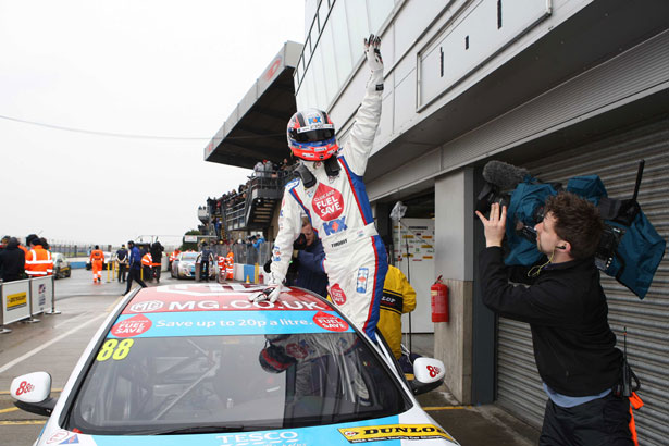 Sam Tordoff is delighted with his 2nd BTCC career victory