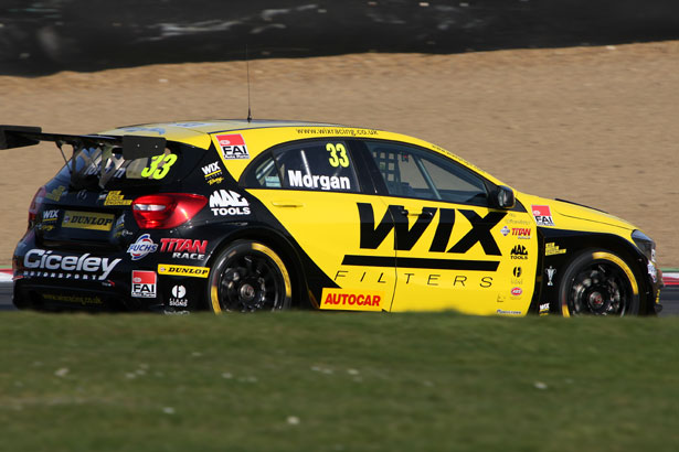 Adam Morgan's WIX Racing Mercedes Benz A-Class