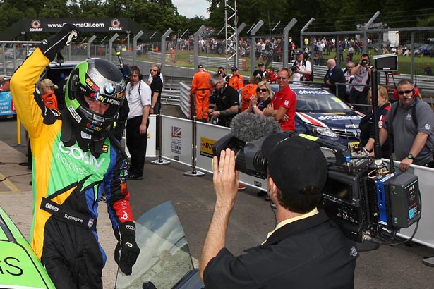 Colin Turkington is delighted with his race 1 victory